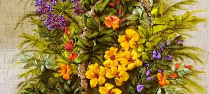 Вышивка лентами Вышивка лентами