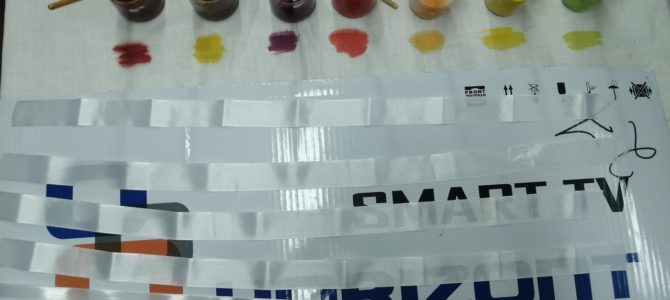 Мастер-класс по покраске лент для вышивки Мастер-класс по покраске лент для вышивки